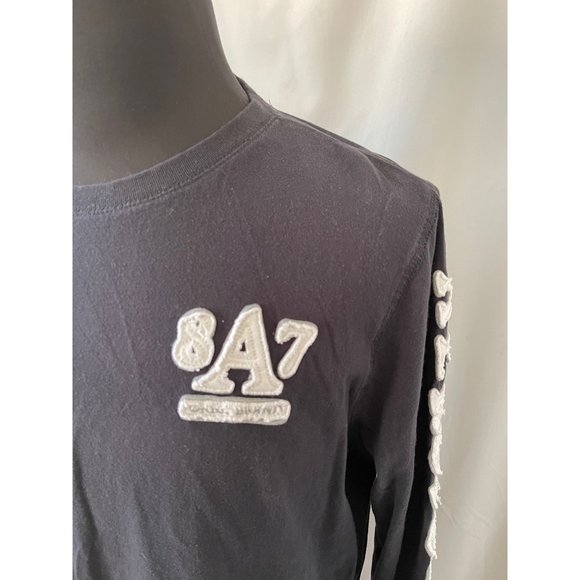 Aeropostale Men's Black Long Sleeve T-Shirt - Picture 5 of 10